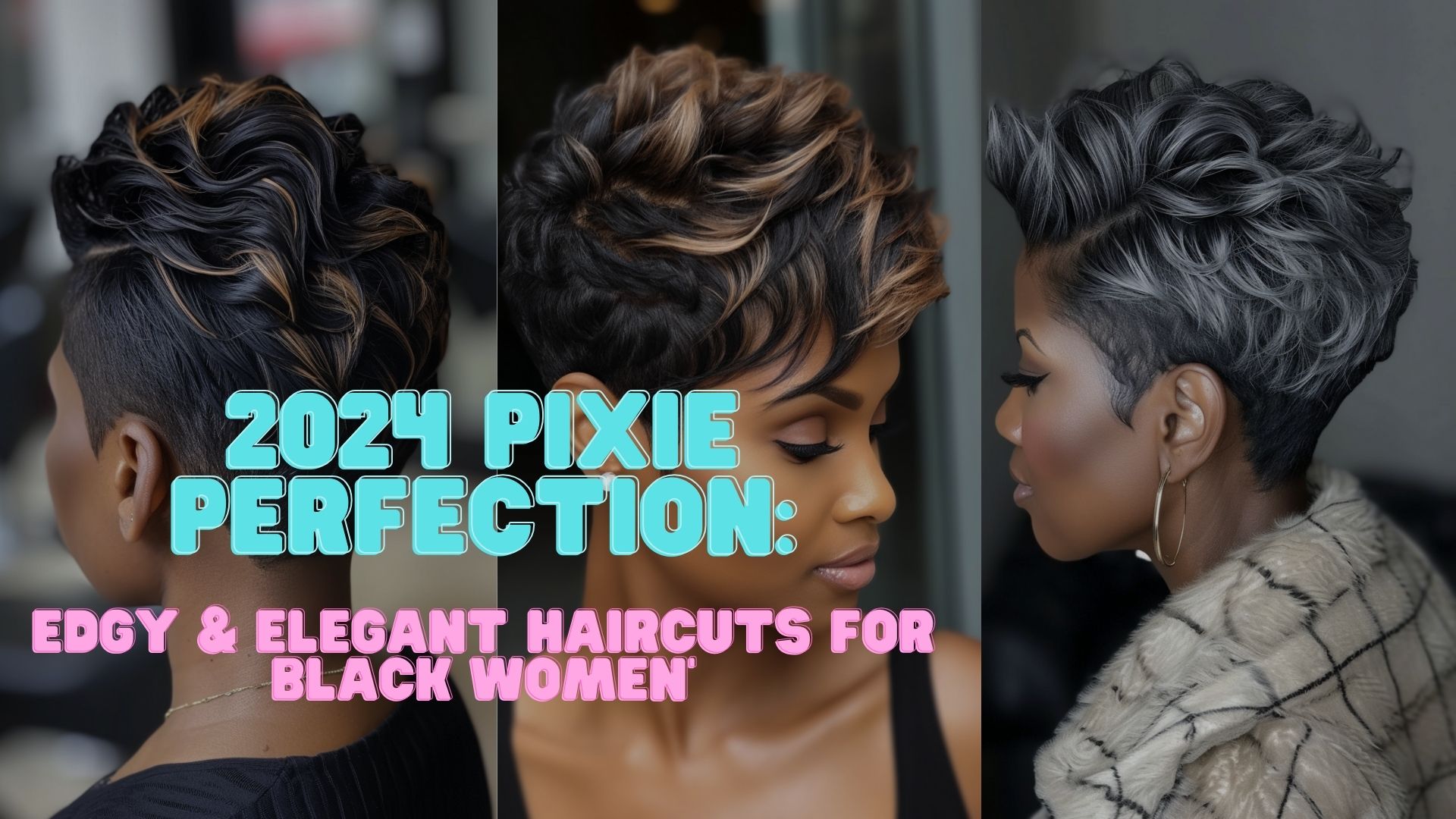 🌟 2024 Pixie Perfection: Edgy & Elegant Haircuts for Black Women