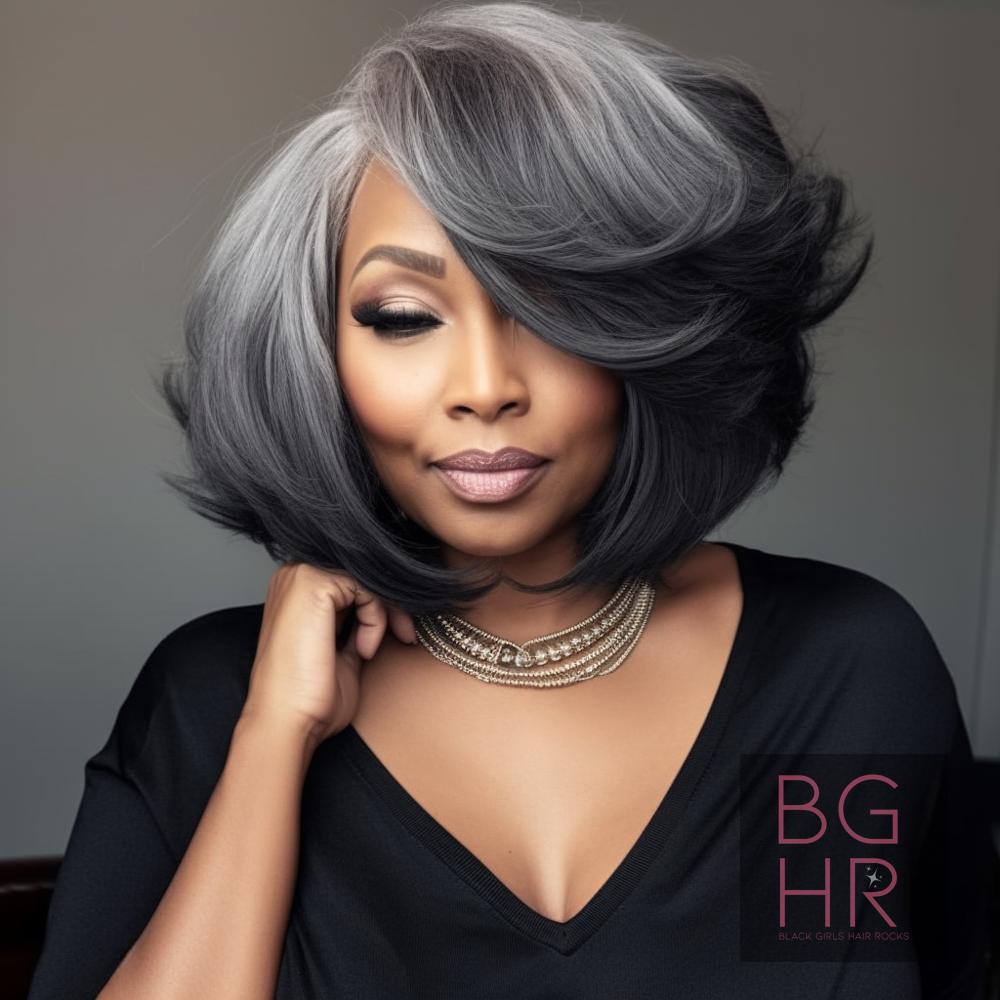 Old Money Chic: Bob Hairstyles for Black Women