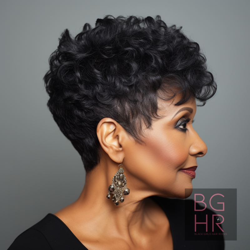 Chic Pixie Cuts for Older Black Women | Timeless & Elegant Hair